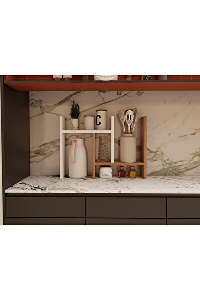 Masif Market Karya Tezgah Üstü Raf