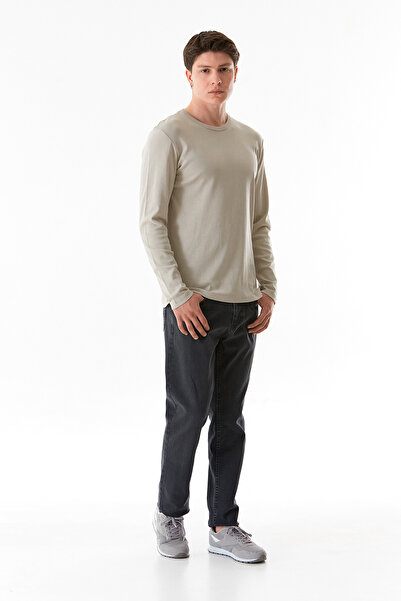 Fulla Moda Basic Bisiklet Yaka Body