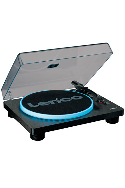 Lenco LS-50 Siyah Ledli Dahili Hoparlörlü Pikap