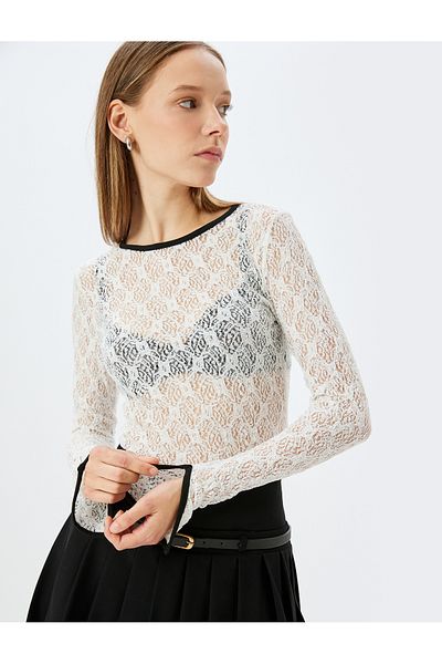 Koton Lace T-Shirt