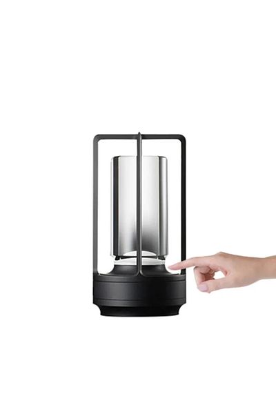 Choice BlackB Wireless Table Lamp LED Touch Sensor Desktop Night Light Rechargeable Reading Lamp for Restau