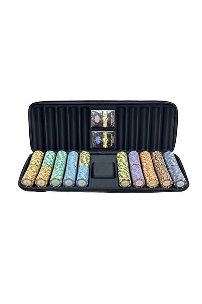 Cartamundi POKER KINGS 14gr CLAY POKER CHIP 500LÜK SET