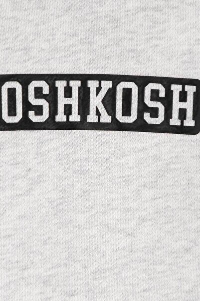 OshKosh Gray Hooded Little Boy Sweatshirt