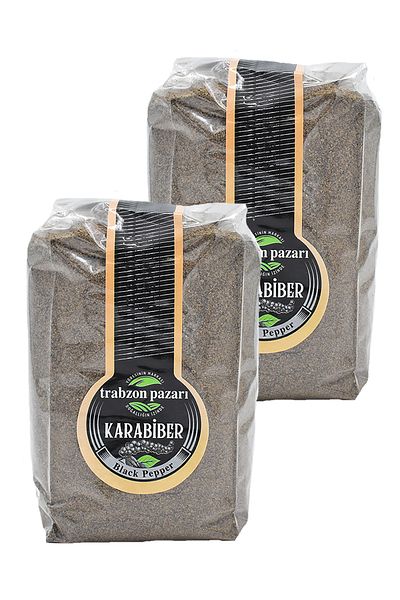 TRABZON PAZARI Natural Powder Black Pepper 2X200 Gr