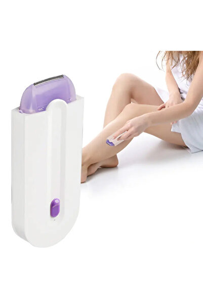 Choice 2 in 1 Electric Lady Hair Trimmer USB Rechargeable Sensor Light Women Hair Remover Painless Shavi...