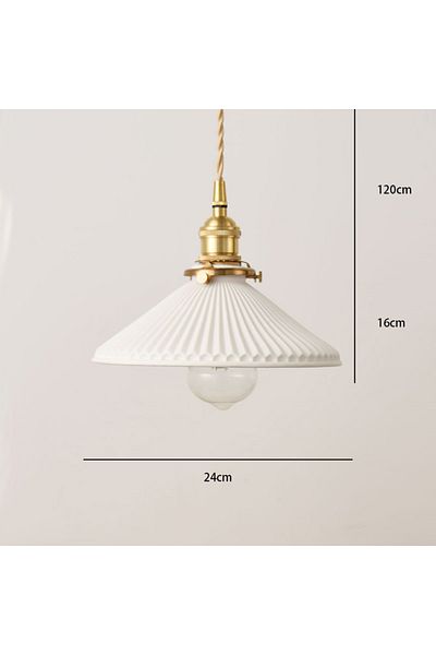 Choice White Japanese-style Ceramic Nordic Hotel Bar Shop Homestay Living Room Soft Installation Bronze Ret