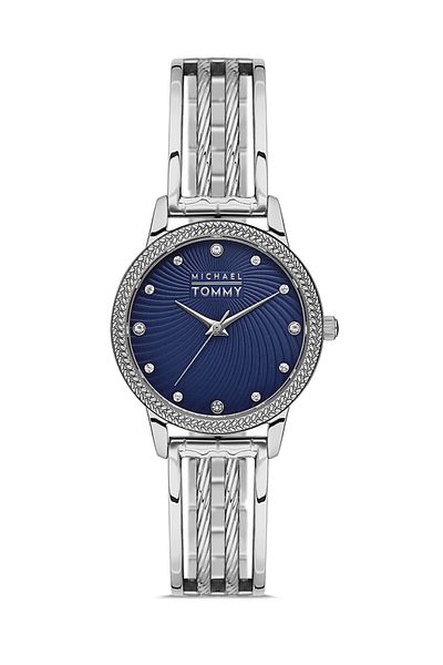 MICHAEL TOMMY Steel Women's Watch Mt-22111L-Bl23
