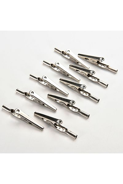 Choice 10Pcs/lot Alligator Crocodile Test Clips Cable Lead Screw Fixing Wholesale High Quality Stainless...