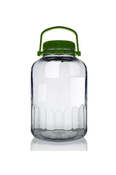 Paşabahçe 80009 Glass Pickle and Pulses Jar 8000 Cc
