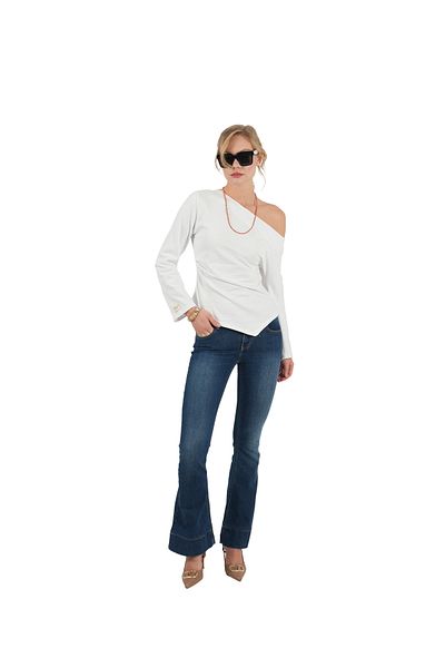 COLORDS Women's Low Sleeve Blouse