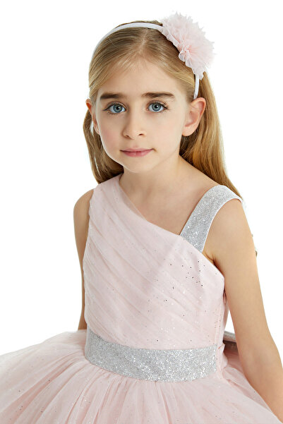 Pamina Girl's Party Dress Powder