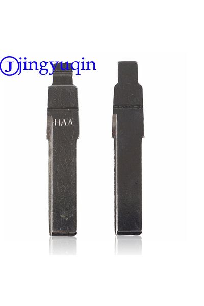 jingyuqin #31 Haa Hu66 Blade Remote Folding Flid Blank Key Uncut Blade For Vw Passat Bora Skoda S...