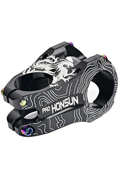 Choice ساق دراجة هوائية سوداء 45 مم، مصنوعة من سبائك الألومنيوم، مناسبة للدرا...