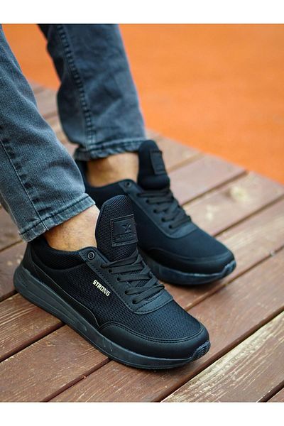 Preux Stylish Design Lace-up Mesh Lightweight Daily Walking Comfortable Sole Casual Sneaker Sports Shoes