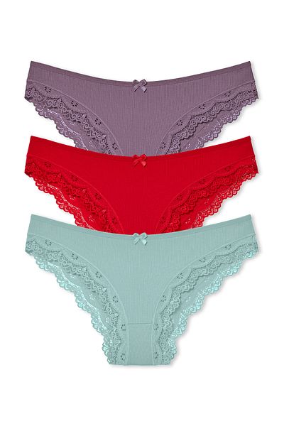 HNX Γυναικεία εσώρουχα Camisole Slip 3 συσκευασιών