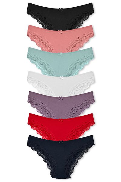 HNX Γυναικεία εσώρουχα Camisole Slip 7 Pack