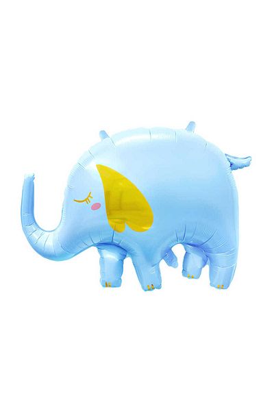 CUGY Elephant Cloud 1 Year Old Boy Mini Birthday Party Set