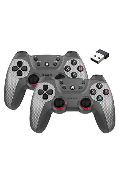 Choice grey High quality 2.4G Wireless doubles game Controller For M8/GD10/G11 Pro/X2 Game Stick for Linux/