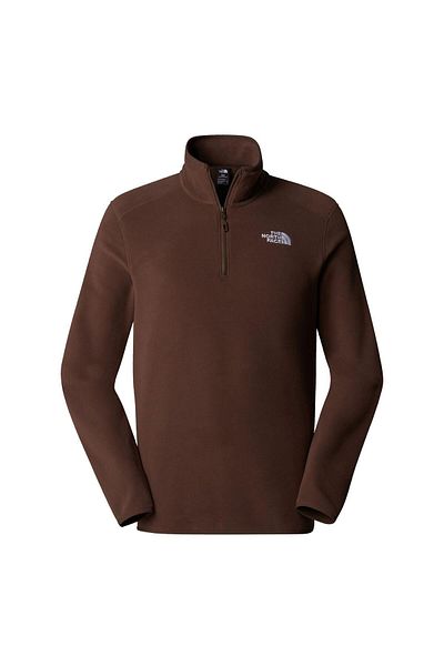 THE NORTH FACE Glacier m 100 Men's Short Zip Fleece - Nf0A855W1Oi1 Brown