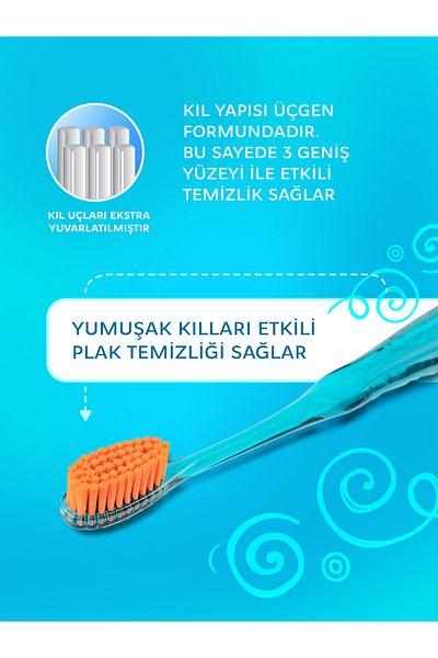 R.O.C.S. Children's Red Manual Toothbrush