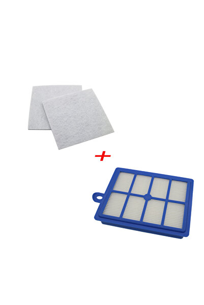 Choice 1set H12 H13 Dust HEPA Filter / Motor Cotton Filter for Philips Electr...