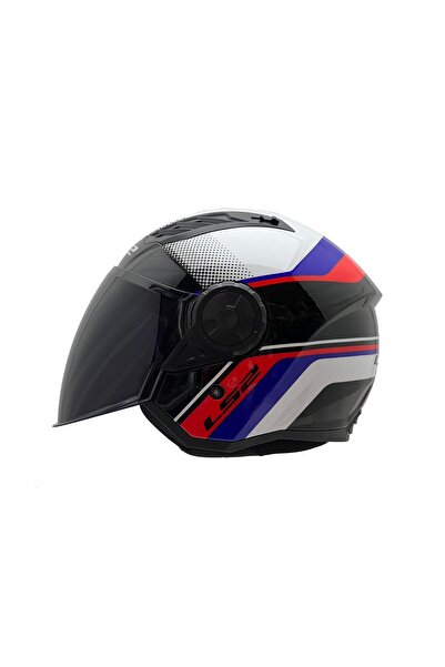 LS2 AIRFLOW 2 RUSH BEYAZ-MAVİ-KIRMIZI KASK