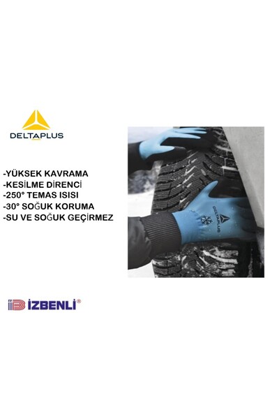 Delta Plus -30° Soğuk Hava Ve Su Geçirmez THERMO Motokurye Eldiveni