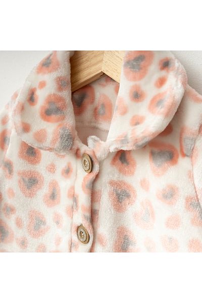 Baby Fou Leopard Print Jumpsuit