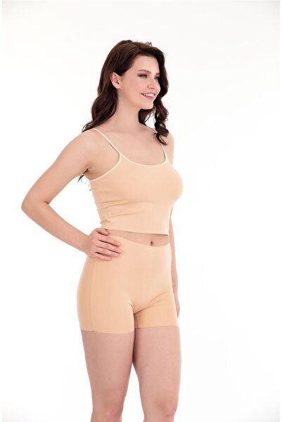 Sensu Laser Cut High Waist Shorts Set of 3 Model-3