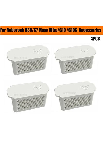 Choice Light Grey For Roborock S7 MaxV Ultra Pro P10 S8 G10S Q Revo Vacuum Cleaner Silver ion Bacteriostati