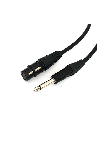 Choice 0.3 م أنثى 6.35 1/4 بوصة TRS ذكر إلى 3 دبابيس XLR أنثى XLR إلى مقبس أحادي 6.5 مم قابس ذكر ميكروفون A