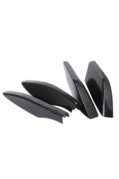 Cherk Car Styling Roof Rack Cover Bar Rail End Replacement Shell Accessories 4Pcs For Toyota Land Cruis...