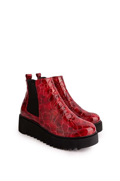 Gondol Genuine Leather Women's Boots - Wedge Heel, Lightweight Ast.3409
