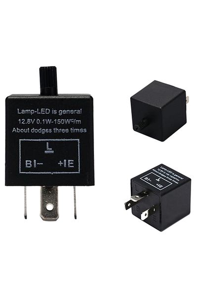 Choice CF14 3 Pin Adjust 12V LED Flasher Relay Car Turn Signal Indicator Blinker Light