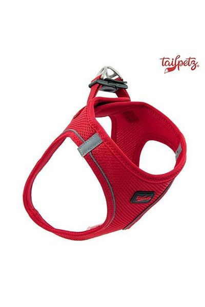 Tailpetz Air Mesh Dog Chest Collar Red 2x Small