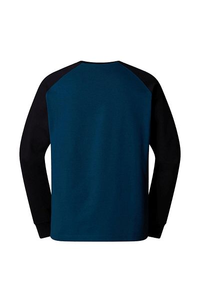 THE NORTH FACE Heritage Men's T-Shirt L/S - Nf0A89D05Lo1 Blue-Xl