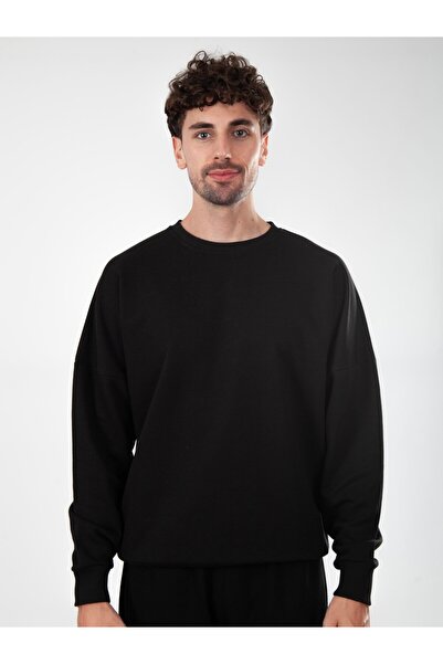 Coredra Basic Erkek Oversize Sweatshirt