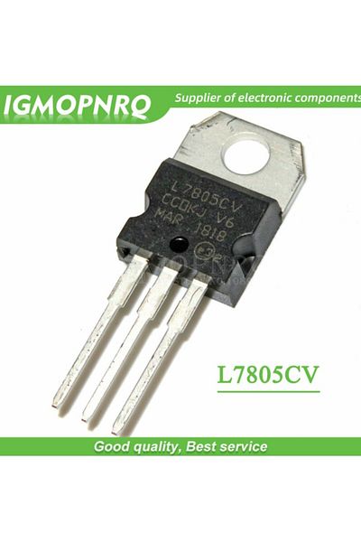 Choice 10 قطع L7805CV L7805 7805 ترانزستور منظم جهد ثلاثي الأطراف TO-220 جديد أصلي