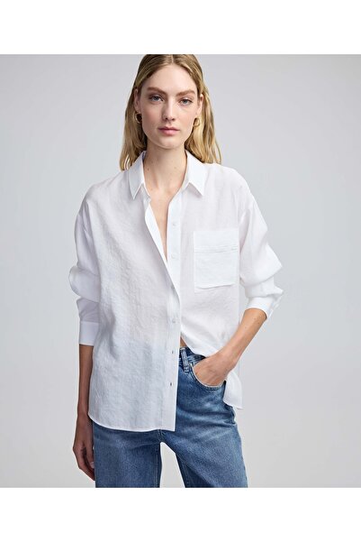 İpekyol Cepli minimal gömlek