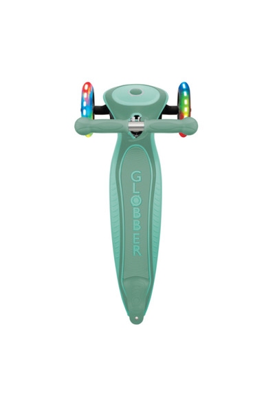 Globber Primo Plus Katlanabilir Işıklı Scooter - Mint Yeşili