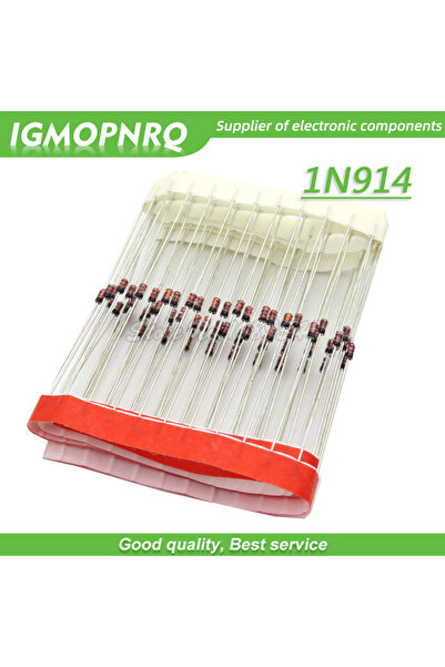Choice 50CS switching diode 1N914 IN914 line DO-35 high frequency tube switch...