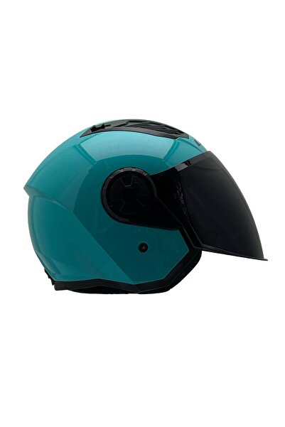 LS2 AIRFLOW 2 TURKUAZ KASK SİYAH CAM