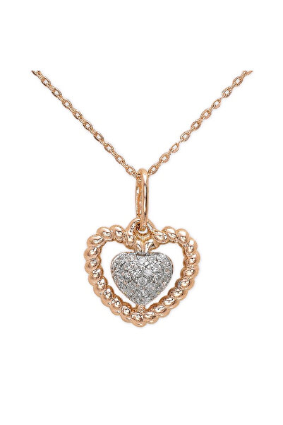 Ariş Pırlanta Kalp Kolye