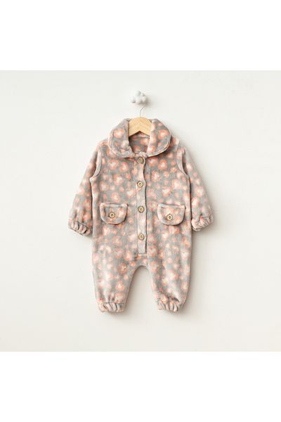 Baby Fou Leopard Print Jumpsuit