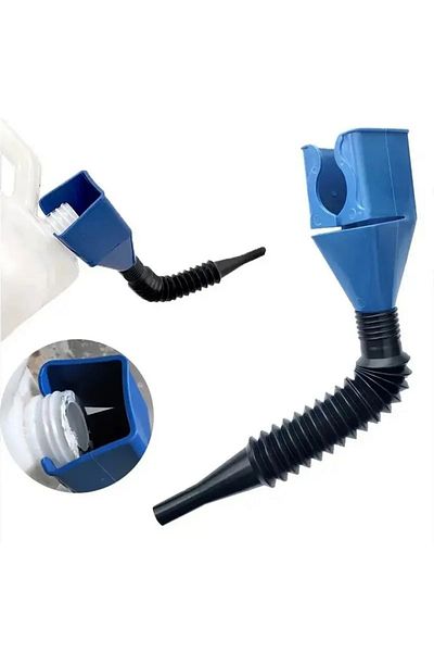 Choice Plastic Car Motorcycle Refueling Gasoline Engine Oil Funnel Filter Conveying Tool Oil Change Funn...
