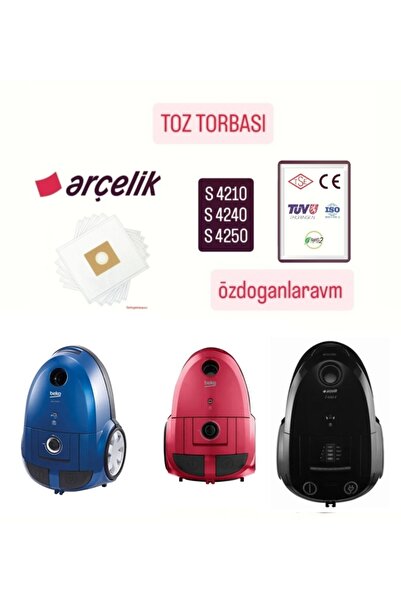 Dogant كيس غبار أرتشيليك S4210 و S4240 5 قطع