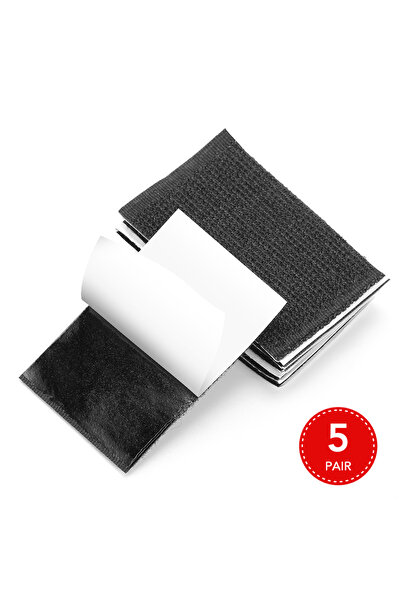 Choice Black long 5 Car carpet Tape Self adhesive Fastener sticker for Merced...