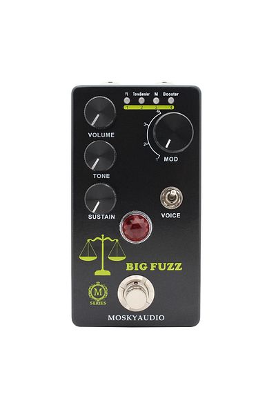 Choice Mosky Big Fuzz Effect Pedal Fuzz Guitar Pedal With 4 Buttons Suitable For Guitar Bass Accessories