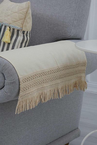 Aisha's Design طقم مسند ذراع مكون من قطعتين موديل KC-2