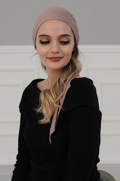 Aisha's Design بونيه قطن ممشط - موديل B-47